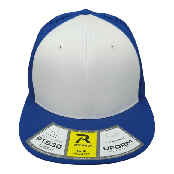 Richardson PTS30 Uform Visor Flexfit L/XL Vent Back Cap Trucker Baseball Hat - Picture 1 of 12